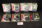 All to go - 8 McFarlane NFL mixed series - 8/9/10 - Delhomme/Moss/Sapp/Plum