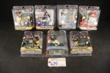 All to go - 7 McFarlane NFL mixed series - Allen/Peterson/2 Bradshaw/Young/