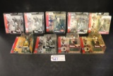 All to go - 9 McFarlane NFL mixed series - Sehorn/Gannon/3 Rice/2 Davis/Gar