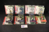 All to go - 8 McFarlane NFL Series 9 - 4 Urlacher/Culpepper/Bell/P Holmes/B
