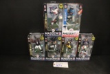 Set of 6 of 7 - McFarlane Madden Ultimate Team Series - Bell/Ertz/Watson/Br
