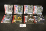 All to go - 8 McFarlane Legends mixed - 4 Sanders/2 Unitas/Taylor/Harris