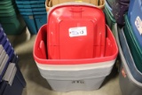 All to go - 13 totes with 7 lids