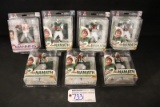 All to go - 7 McFarlane NFL series 33 - Simms and 6 Namath