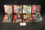 All to go - 8 McFarlane NFL series 6 - 2 Bledsoe/Gannon/Alexander/2 Smith/A
