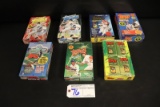All to go - 7) Topps 1999, 2000, 2001, 2002 baseball card packs - 5) sealed