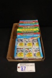 Box flat to go - Topps card packs and card sets