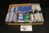Box flat to go - Upper Deck 1990 and 1991 baseball card packs