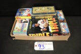 Box flat to go - Topps, Donruss, Bazooka baseball card packs and sets