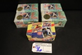 All to go - 5) Bowman 1993 & 1994 baseball card packs - 3 sealed