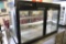 Hatco LFST-48-2X pass through 2 door heated sandwich display cabinet