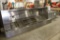 Complete Tempered Air Accurex Hood System:  4' x 12' stainless exhaust hood