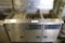 Pitco 2 bank gas fryer with left hand fry dump - no filter system, grates o