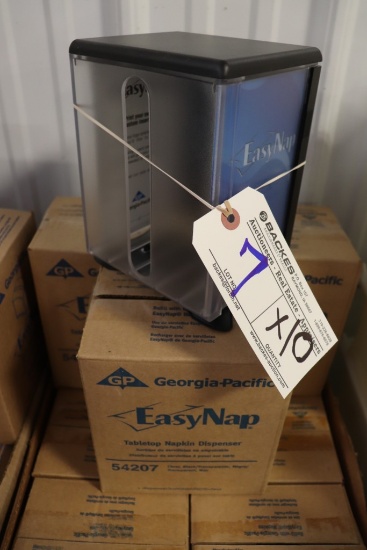 Times 10 - Georgia Pacific 54525 Easy Nap napkin dispensers