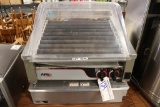 APW Wyott HRS-31S hot dog roller grill with dome lid & APW Wyott BWD-31 sta