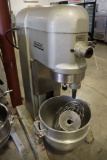 Hobart H600T 60 quart mixer with galvanized bowl, whip, & dough arm - 208 v