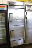 True TS-23F-2 stainless split door freezer - AS IS - not cooling
