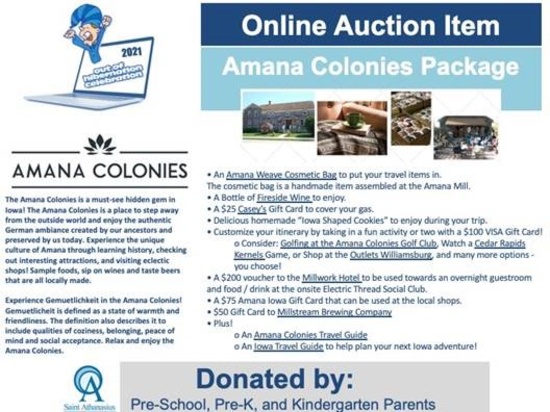 Amana Colonies Package