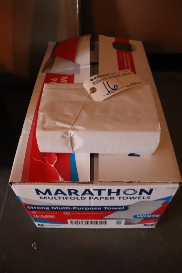 3/4 Case of Marathon napkins