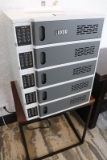Luxor LN105HS 5 door locking charging station with table - nice
