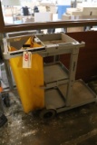 Rubbermaid janitorial cart