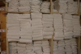 3 sections to go - white bath towels