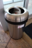 Stainless trash can