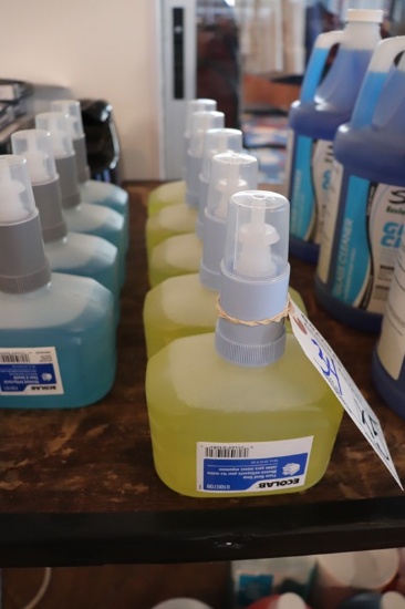 Times 5 - Ecolab foam hand soap bottles