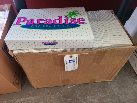 Case 11" x 14" Paradise donuts boxes