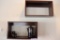 All to go - Wall mounted shadow box displays - 4 total - plus some décor on