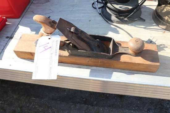 Vintage wood block hand plane