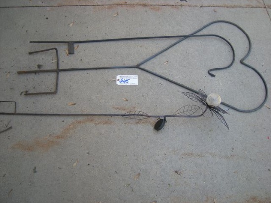 All to go  3 Decorative Yard Hooks