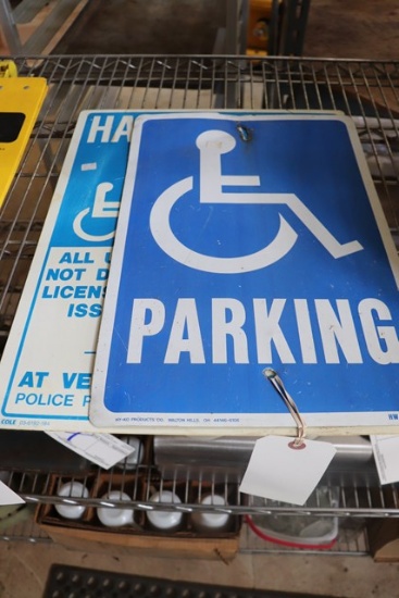 Pair to go - Handicap signs