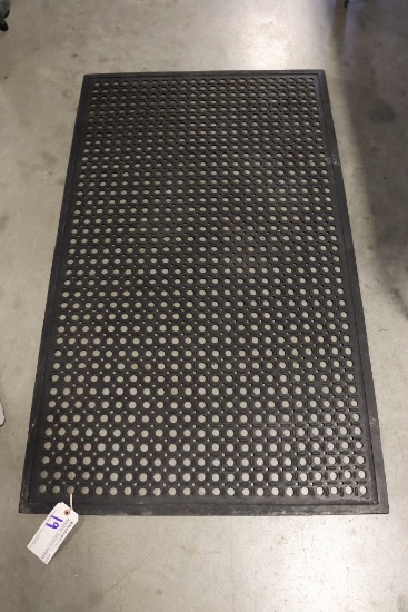 36" x 60" black antifatigue mat