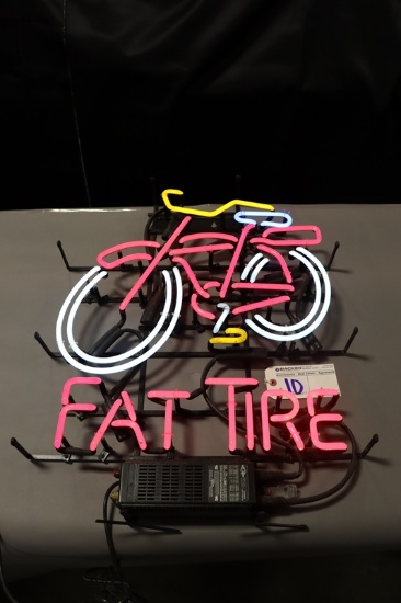 20" x 24" Fat Tire lighted neon light