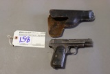 Colt PT. F.A. Mfg. Co. Automatic .32 cal. Rimless Smokeless Pistol w/ holst