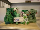 Green Beanie Babies