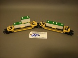 Lego MOC Double Container Rail Car