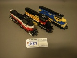 Lego MOC 3 Train Engines