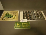 All to go John Deere Collector Cards and Signs