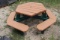 Composite wood Picnic table
