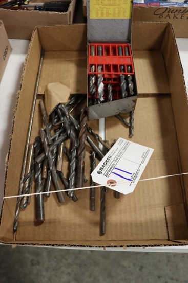 Box assorted drill bits