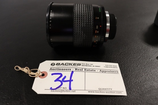Makinon Reflex 500mm lense