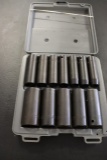 Craftsman 10 pc. Metric deep well impact socket set