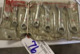 Craftsman 7 pc. Shorty metric open & box wrench set