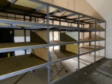 Times 3 Sections - Grey 2' x 6' x 9' High lite industrial wall shelving w/