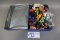 Hot Wheels 48 car case with large quantity of misc. cars