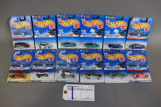 All to go - 12 Hot Wheels 1998 First Editions 2 series