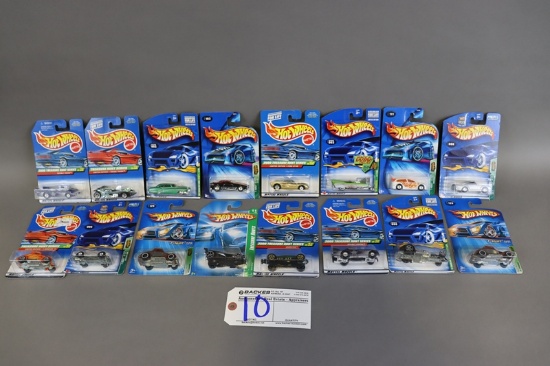 All to go - 16 Hot Wheels 2000 Treasure Hunt, T-Hunt, & more