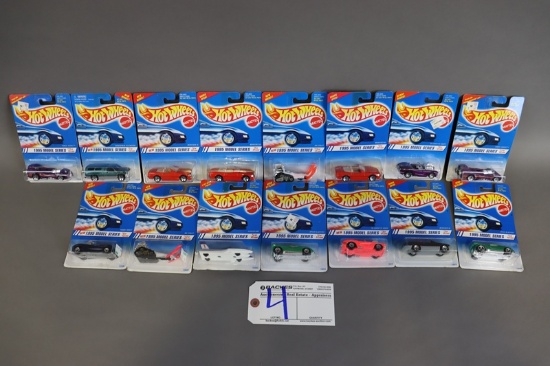 All to go - 15 Hot Wheels 1995 Model Series